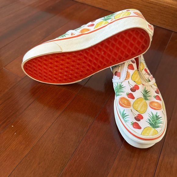 Vans Kids Fruit Print Slip-On Shoes - Multicolor - Picture 2 of 2